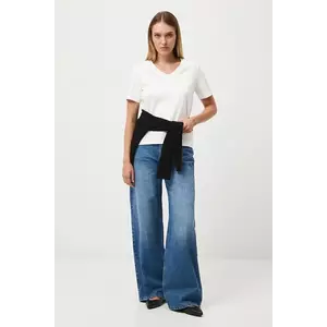 Medicine tricou din bumbac culoarea bej imagine