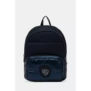 Blauer rucsac culoarea bleumarin, mic, cu imprimeu, WAVE04 imagine