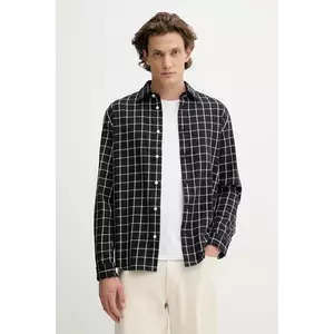 Marc O'Polo cămașă din bumbac culoarea bleumarin, cu guler clasic, regular, 5000007117 imagine