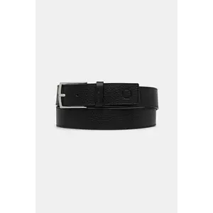 Trussardi curea de piele culoarea negru, B349B000012N imagine