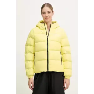 Jack Wolfskin geacă FROZEN PALACE culoarea galben, de tranzitie, A65097 imagine