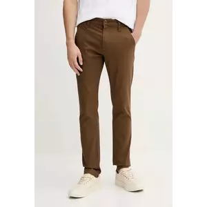 G-Star pantaloni culoarea maro, drept, D25179-C105 imagine