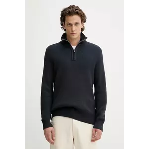 Marc O'Polo pulover din amestec de lână culoarea bleumarin, călduros, 529507960118 imagine