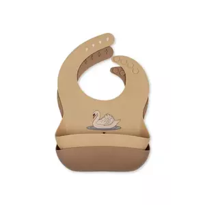 Konges Sløjd salopetă pentru bebelusi 2 PACK SILICONE BIB 2-pack KS6309 imagine