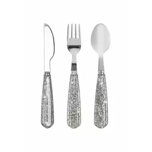 Konges Sløjd set de tacâmuri pentru copii SPARKLY CUTLERY 3-pack KS103984 imagine