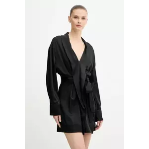 Victoria Beckham rochie culoarea negru, mini, drept, 1425WDR007032A imagine