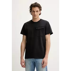 G-Star tricou din bumbac culoarea negru, uni, D26844.C784 imagine