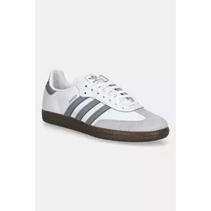 adidas Originals sneakers pentru copii SAMBA OG culoarea alb, JQ2844 imagine