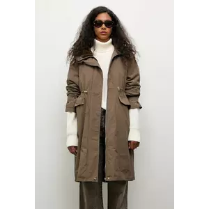 Answear.LAB hanorac culoarea verde, de tranzitie imagine