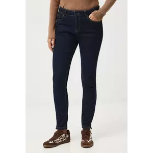 Medicine jeansi culoarea albastru marin imagine