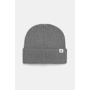 Marc O'Polo căciulă din bumbac culoarea bleumarin, din țesătură unia, M29502201116 imagine