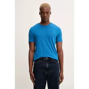 Tommy Jeans tricou culoarea bej, uni, DM0DM20363 imagine