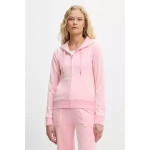 Juicy Couture bluză cu glugă, uni, JCAP176 imagine