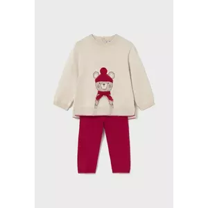 Mayoral compleu bebe culoarea roșu, 2595 imagine