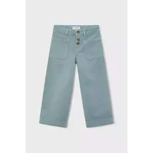 Mayoral pantaloni culoarea turcoaz, uni, 4576 imagine