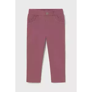 Mayoral pantaloni bebe culoarea roz, 560 imagine