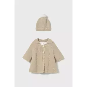 Mayoral Newborn haină de copil culoarea bej, 2412 imagine
