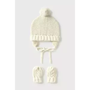 Mayoral Newborn compleu bebe culoarea bej, 9929 imagine