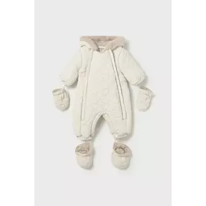 Mayoral Newborn combinezon bebe culoarea bej, 2615 imagine