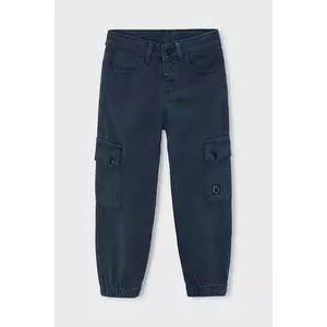 Mayoral pantaloni copii culoarea bleumarin, uni, 4557 imagine