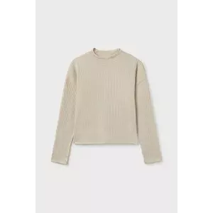 Mayoral longsleeve copii culoarea bej, cu turtleneck, 7016 imagine