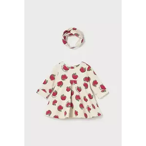 Mayoral Newborn rochie bebe culoarea rosu, mini, evazați, 2827 imagine