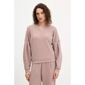 BOSS bluză culoarea maro, uni, 50545647 imagine