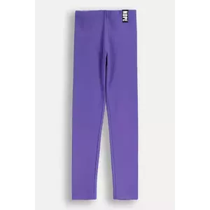 Coccodrillo leggins copii culoarea violet, cu model, RAVE GIRL JUNIOR imagine