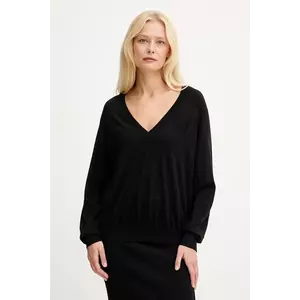 Elisabetta Franchi pulover din amestec de lână culoarea negru, light, MK34S57E2 imagine