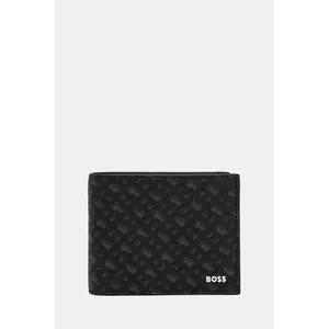 BOSS portofel de piele culoarea negru, 50552855 imagine