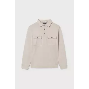 Mayoral longsleeve din bumbac pentru copii culoarea bej, uni, 7103 imagine