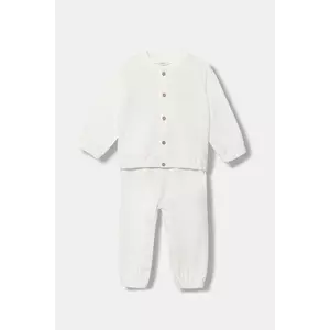 United Colors of Benetton trening bebeluși culoarea alb, 3MDSAK017 imagine