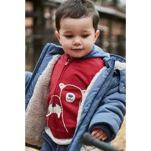 Mayoral bluză culoarea roșu, cu glugă, 2428 imagine