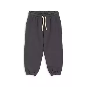 Konges Sløjd pantaloni copii LOU SWEAT PANTS OCS culoarea gri, uni, KS103867 imagine