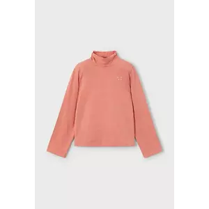 Mayoral longsleeve culoarea portocaliu, cu turtleneck, 145 imagine