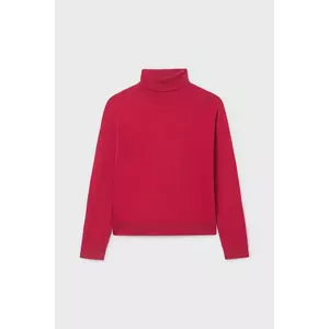 Mayoral pulover culoarea roșu, cu guler, 345 imagine