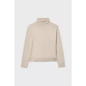 Mayoral pulover culoarea bej, cu guler, 345 imagine