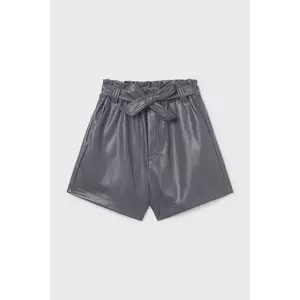 Mayoral pantaloni scurți copii culoarea gri, uni, talie reglabilă, 7218 imagine