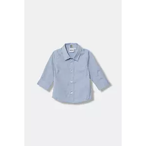 BOSS cămașă din bumbac pentru bebeluși J52681 imagine