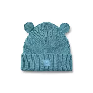 Liewood căciulă de bumbac pentru copii Gina Beanie culoarea turcoaz, LW20105 imagine
