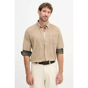 Barbour cămașă din bumbac RAMSEY culoarea negru, cu guler button-down, regular, MSH5001 imagine