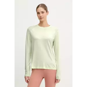 Compressport longsleeve pentru alergare Performance culoarea turcoaz, ATSW4955 imagine