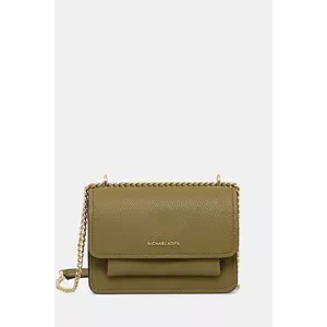 MICHAEL Michael Kors poșetă de piele culoarea bej, 32T4GC7C1T imagine