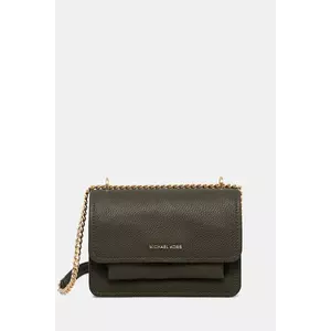 MICHAEL Michael Kors poșetă de piele culoarea bej, 32T4GC7C1T imagine