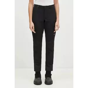 The North Face pantaloni Quest Softshell Pant culoarea negru, drept, high waist, NF0A4M774H01 imagine