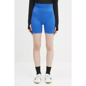 Pangaia pantaloni scurți Plant-Stretch Compressive Shorts uni, high waist, 10002485 imagine