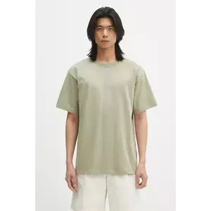 Norse Projects tricou din bumbac Norse Standard Heavy Loose T-shirt culoarea verde, uni, N01.0679.2053 imagine