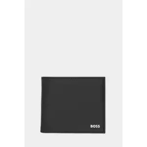 BOSS portofel de piele culoarea negru, 50546152 imagine