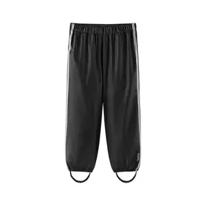 Reima pantaloni de ploaie pentru copii Oja culoarea negru, 5100027A imagine