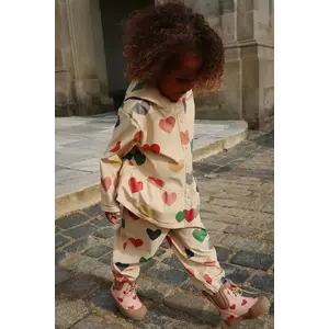 Konges Sløjd set rezistent la ploaie pentru copii FAIRE RAIN SET culoarea bej, KS103463 imagine